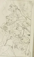 An illustration from Annales du musée et de l'école moderne des beaux-arts : recueil de gravures au trait, d'après les principaux ouvrages de peinture, sculpture, ou projets d'architecture, qui, chaque année, ont remporté le prix, soit aux écoles spéciales, soit aux concours nationaux : les productions des artistes en tous genres, qui, aux différentes expositions, ont été citées avec éloges : les morceaux les plus estimés ou inédits de la galerie de peinture : la suite complète de celle des antiques : édifices anciens et modernes, etc. (1800)