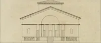 An illustration from Annales du musée et de l'école moderne des beaux-arts : recueil de gravures au trait, d'après les principaux ouvrages de peinture, sculpture, ou projets d'architecture, qui, chaque année, ont remporté le prix, soit aux écoles spéciales, soit aux concours nationaux : les productions des artistes en tous genres, qui, aux différentes expositions, ont été citées avec éloges : les morceaux les plus estimés ou inédits de la galerie de peinture : la suite complète de celle des antiques : édifices anciens et modernes, etc. (1800)