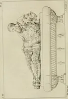 Picture 49 of 74 from Annales du musée et de l'école moderne des beaux-arts : recueil de gravures au trait, d'après les principaux ouvrages de peinture, sculpture, ou projets d'architecture, qui, chaque année, ont remporté le prix, soit aux écoles spéciales, soit aux concours nationaux : les productions des artistes en tous genres, qui, aux différentes expositions, ont été citées avec éloges : les morceaux les plus estimés ou inédits de la galerie de peinture : la suite complète de celle des antiques : édifices anciens et modernes, etc. (1800), leaf 193