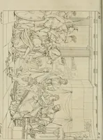 An illustration from Annales du musée et de l'école moderne des beaux-arts : recueil de gravures au trait, d'après les principaux ouvrages de peinture, sculpture, ou projets d'architecture, qui, chaque année, ont remporté le prix, soit aux écoles spéciales, soit aux concours nationaux : les productions des artistes en tous genres, qui, aux différentes expositions, ont été citées avec éloges : les morceaux les plus estimés ou inédits de la galerie de peinture : la suite complète de celle des antiques : édifices anciens et modernes, etc. (1800)