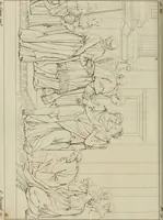 Picture 72 of 74 from Annales du musée et de l'école moderne des beaux-arts : recueil de gravures au trait, d'après les principaux ouvrages de peinture, sculpture, ou projets d'architecture, qui, chaque année, ont remporté le prix, soit aux écoles spéciales, soit aux concours nationaux : les productions des artistes en tous genres, qui, aux différentes expositions, ont été citées avec éloges : les morceaux les plus estimés ou inédits de la galerie de peinture : la suite complète de celle des antiques : édifices anciens et modernes, etc. (1800), leaf 285