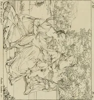 An illustration from Annales du musée et de l'école moderne des beaux-arts : recueil de gravures au trait, d'après les principaux ouvrages de peinture, sculpture, ou projets d'architecture, qui, chaque année, ont remporté le prix, soit aux écoles spéciales, soit aux concours nationaux : les productions des artistes en tous genres, qui, aux différentes expositions, ont été citées avec éloges : les morceaux les plus estimés ou inédits de la galerie de peinture : la suite complète de celle des antiques : édifices anciens et modernes, etc. (1800)
