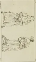 An illustration from Annales du musée et de l'école moderne des beaux-arts : recueil de gravures au trait, d'après les principaux ouvrages de peinture, sculpture, ou projets d'architecture, qui, chaque année, ont remporté le prix, soit aux écoles spéciales, soit aux concours nationaux : les productions des artistes en tous genres, qui, aux différentes expositions, ont été citées avec éloges : les morceaux les plus estimés ou inédits de la galerie de peinture : la suite complète de celle des antiques : édifices anciens et modernes, etc. (1800)