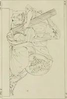 Picture 55 of 69 from Annales du musée et de l'école moderne des beaux-arts : recueil de gravures au trait, d'après les principaux ouvrages de peinture, sculpture, ou projets d'architecture, qui, chaque année, ont remporté le prix, soit aux écoles spéciales, soit aux concours nationaux : les productions des artistes en tous genres, qui, aux différentes expositions, ont été citées avec éloges : les morceaux les plus estimés ou inédits de la galerie de peinture : la suite complète de celle des antiques : édifices anciens et modernes, etc. (1800), leaf 205