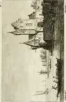 An illustration from Annales du musée et de l'école moderne des beaux-arts : recueil de gravures au trait, d'après les principaux ouvrages de peinture, sculpture, ou projets d'architecture, qui, chaque année, ont remporté le prix, soit aux écoles spéciales, soit aux concours nationaux : les productions des artistes en tous genres, qui, aux différentes expositions, ont été citées avec éloges : les morceaux les plus estimés ou inédits de la galerie de peinture : la suite complète de celle des antiques : édifices anciens et modernes, etc. (1800)