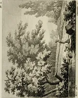 An illustration from Annales du musée et de l'école moderne des beaux-arts : recueil de gravures au trait, d'après les principaux ouvrages de peinture, sculpture, ou projets d'architecture, qui, chaque année, ont remporté le prix, soit aux écoles spéciales, soit aux concours nationaux : les productions des artistes en tous genres, qui, aux différentes expositions, ont été citées avec éloges : les morceaux les plus estimés ou inédits de la galerie de peinture : la suite complète de celle des antiques : édifices anciens et modernes, etc. (1800)