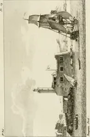 An illustration from Annales du musée et de l'école moderne des beaux-arts : recueil de gravures au trait, d'après les principaux ouvrages de peinture, sculpture, ou projets d'architecture, qui, chaque année, ont remporté le prix, soit aux écoles spéciales, soit aux concours nationaux : les productions des artistes en tous genres, qui, aux différentes expositions, ont été citées avec éloges : les morceaux les plus estimés ou inédits de la galerie de peinture : la suite complète de celle des antiques : édifices anciens et modernes, etc. (1800)