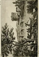 An illustration from Annales du musée et de l'école moderne des beaux-arts : recueil de gravures au trait, d'après les principaux ouvrages de peinture, sculpture, ou projets d'architecture, qui, chaque année, ont remporté le prix, soit aux écoles spéciales, soit aux concours nationaux : les productions des artistes en tous genres, qui, aux différentes expositions, ont été citées avec éloges : les morceaux les plus estimés ou inédits de la galerie de peinture : la suite complète de celle des antiques : édifices anciens et modernes, etc. (1800)