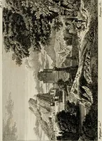 An illustration from Annales du musée et de l'école moderne des beaux-arts : recueil de gravures au trait, d'après les principaux ouvrages de peinture, sculpture, ou projets d'architecture, qui, chaque année, ont remporté le prix, soit aux écoles spéciales, soit aux concours nationaux : les productions des artistes en tous genres, qui, aux différentes expositions, ont été citées avec éloges : les morceaux les plus estimés ou inédits de la galerie de peinture : la suite complète de celle des antiques : édifices anciens et modernes, etc. (1800)