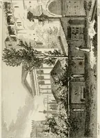 An illustration from Annales du musée et de l'école moderne des beaux-arts : recueil de gravures au trait, d'après les principaux ouvrages de peinture, sculpture, ou projets d'architecture, qui, chaque année, ont remporté le prix, soit aux écoles spéciales, soit aux concours nationaux : les productions des artistes en tous genres, qui, aux différentes expositions, ont été citées avec éloges : les morceaux les plus estimés ou inédits de la galerie de peinture : la suite complète de celle des antiques : édifices anciens et modernes, etc. (1800)