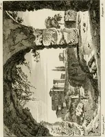 An illustration from Annales du musée et de l'école moderne des beaux-arts : recueil de gravures au trait, d'après les principaux ouvrages de peinture, sculpture, ou projets d'architecture, qui, chaque année, ont remporté le prix, soit aux écoles spéciales, soit aux concours nationaux : les productions des artistes en tous genres, qui, aux différentes expositions, ont été citées avec éloges : les morceaux les plus estimés ou inédits de la galerie de peinture : la suite complète de celle des antiques : édifices anciens et modernes, etc. (1800)