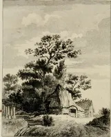 An illustration from Annales du musée et de l'école moderne des beaux-arts : recueil de gravures au trait, d'après les principaux ouvrages de peinture, sculpture, ou projets d'architecture, qui, chaque année, ont remporté le prix, soit aux écoles spéciales, soit aux concours nationaux : les productions des artistes en tous genres, qui, aux différentes expositions, ont été citées avec éloges : les morceaux les plus estimés ou inédits de la galerie de peinture : la suite complète de celle des antiques : édifices anciens et modernes, etc. (1800)