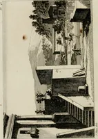 An illustration from Annales du musée et de l'école moderne des beaux-arts : recueil de gravures au trait, d'après les principaux ouvrages de peinture, sculpture, ou projets d'architecture, qui, chaque année, ont remporté le prix, soit aux écoles spéciales, soit aux concours nationaux : les productions des artistes en tous genres, qui, aux différentes expositions, ont été citées avec éloges : les morceaux les plus estimés ou inédits de la galerie de peinture : la suite complète de celle des antiques : édifices anciens et modernes, etc. (1800)