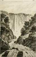 Picture 3 of 73 from Annales du musée et de l'école moderne des beaux-arts : recueil de gravures au trait, d'après les principaux ouvrages de peinture, sculpture, ou projets d'architecture, qui, chaque année, ont remporté le prix, soit aux écoles spéciales, soit aux concours nationaux : les productions des artistes en tous genres, qui, aux différentes expositions, ont été citées avec éloges : les morceaux les plus estimés ou inédits de la galerie de peinture : la suite complète de celle des antiques : édifices anciens et modernes, etc. (1800), leaf 16