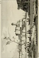 An illustration from Annales du musée et de l'école moderne des beaux-arts : recueil de gravures au trait, d'après les principaux ouvrages de peinture, sculpture, ou projets d'architecture, qui, chaque année, ont remporté le prix, soit aux écoles spéciales, soit aux concours nationaux : les productions des artistes en tous genres, qui, aux différentes expositions, ont été citées avec éloges : les morceaux les plus estimés ou inédits de la galerie de peinture : la suite complète de celle des antiques : édifices anciens et modernes, etc. (1800)
