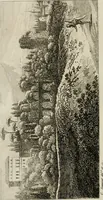 Picture 68 of 73 from Annales du musée et de l'école moderne des beaux-arts : recueil de gravures au trait, d'après les principaux ouvrages de peinture, sculpture, ou projets d'architecture, qui, chaque année, ont remporté le prix, soit aux écoles spéciales, soit aux concours nationaux : les productions des artistes en tous genres, qui, aux différentes expositions, ont été citées avec éloges : les morceaux les plus estimés ou inédits de la galerie de peinture : la suite complète de celle des antiques : édifices anciens et modernes, etc. (1800), leaf 211