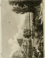 An illustration from Annales du musée et de l'école moderne des beaux-arts : recueil de gravures au trait, d'après les principaux ouvrages de peinture, sculpture, ou projets d'architecture, qui, chaque année, ont remporté le prix, soit aux écoles spéciales, soit aux concours nationaux : les productions des artistes en tous genres, qui, aux différentes expositions, ont été citées avec éloges : les morceaux les plus estimés ou inédits de la galerie de peinture : la suite complète de celle des antiques : édifices anciens et modernes, etc. (1800)