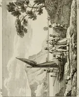 An illustration from Annales du musée et de l'école moderne des beaux-arts : recueil de gravures au trait, d'après les principaux ouvrages de peinture, sculpture, ou projets d'architecture, qui, chaque année, ont remporté le prix, soit aux écoles spéciales, soit aux concours nationaux : les productions des artistes en tous genres, qui, aux différentes expositions, ont été citées avec éloges : les morceaux les plus estimés ou inédits de la galerie de peinture : la suite complète de celle des antiques : édifices anciens et modernes, etc. (1800)