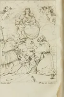An illustration from Annales du musée et de l'école moderne des beaux-arts : recueil de gravures au trait, d'après les principaux ouvrages de peinture, sculpture, ou projets d'architecture, qui, chaque année, ont remporté le prix, soit aux écoles spéciales, soit aux concours nationaux : les productions des artistes en tous genres, qui, aux différentes expositions, ont été citées avec éloges : les morceaux les plus estimés ou inédits de la galerie de peinture : la suite complète de celle des antiques : édifices anciens et modernes, etc. (1800)