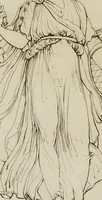 An illustration from Annales du musée et de l'école moderne des beaux-arts : recueil de gravures au trait, d'après les principaux ouvrages de peinture, sculpture, ou projets d'architecture, qui, chaque année, ont remporté le prix, soit aux écoles spéciales, soit aux concours nationaux : les productions des artistes en tous genres, qui, aux différentes expositions, ont été citées avec éloges : les morceaux les plus estimés ou inédits de la galerie de peinture : la suite complète de celle des antiques : édifices anciens et modernes, etc. (1800)