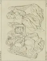 Picture 27 of 92 from Annales du musée et de l'école moderne des beaux-arts : recueil de gravures au trait, d'après les principaux ouvrages de peinture, sculpture, ou projets d'architecture, qui, chaque année, ont remporté le prix, soit aux écoles spéciales, soit aux concours nationaux : les productions des artistes en tous genres, qui, aux différentes expositions, ont été citées avec éloges : les morceaux les plus estimés ou inédits de la galerie de peinture : la suite complète de celle des antiques : édifices anciens et modernes, etc. (1800), leaf 115