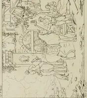 Picture 35 of 92 from Annales du musée et de l'école moderne des beaux-arts : recueil de gravures au trait, d'après les principaux ouvrages de peinture, sculpture, ou projets d'architecture, qui, chaque année, ont remporté le prix, soit aux écoles spéciales, soit aux concours nationaux : les productions des artistes en tous genres, qui, aux différentes expositions, ont été citées avec éloges : les morceaux les plus estimés ou inédits de la galerie de peinture : la suite complète de celle des antiques : édifices anciens et modernes, etc. (1800), leaf 147