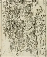 Picture 38 of 92 from Annales du musée et de l'école moderne des beaux-arts : recueil de gravures au trait, d'après les principaux ouvrages de peinture, sculpture, ou projets d'architecture, qui, chaque année, ont remporté le prix, soit aux écoles spéciales, soit aux concours nationaux : les productions des artistes en tous genres, qui, aux différentes expositions, ont été citées avec éloges : les morceaux les plus estimés ou inédits de la galerie de peinture : la suite complète de celle des antiques : édifices anciens et modernes, etc. (1800), leaf 159