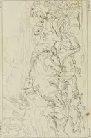 Picture 43 of 92 from Annales du musée et de l'école moderne des beaux-arts : recueil de gravures au trait, d'après les principaux ouvrages de peinture, sculpture, ou projets d'architecture, qui, chaque année, ont remporté le prix, soit aux écoles spéciales, soit aux concours nationaux : les productions des artistes en tous genres, qui, aux différentes expositions, ont été citées avec éloges : les morceaux les plus estimés ou inédits de la galerie de peinture : la suite complète de celle des antiques : édifices anciens et modernes, etc. (1800), leaf 179