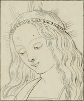 Picture 57 of 92 from Annales du musée et de l'école moderne des beaux-arts : recueil de gravures au trait, d'après les principaux ouvrages de peinture, sculpture, ou projets d'architecture, qui, chaque année, ont remporté le prix, soit aux écoles spéciales, soit aux concours nationaux : les productions des artistes en tous genres, qui, aux différentes expositions, ont été citées avec éloges : les morceaux les plus estimés ou inédits de la galerie de peinture : la suite complète de celle des antiques : édifices anciens et modernes, etc. (1800), leaf 219