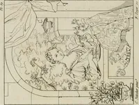 Picture 66 of 92 from Annales du musée et de l'école moderne des beaux-arts : recueil de gravures au trait, d'après les principaux ouvrages de peinture, sculpture, ou projets d'architecture, qui, chaque année, ont remporté le prix, soit aux écoles spéciales, soit aux concours nationaux : les productions des artistes en tous genres, qui, aux différentes expositions, ont été citées avec éloges : les morceaux les plus estimés ou inédits de la galerie de peinture : la suite complète de celle des antiques : édifices anciens et modernes, etc. (1800), leaf 243