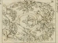 Picture 73 of 92 from Annales du musée et de l'école moderne des beaux-arts : recueil de gravures au trait, d'après les principaux ouvrages de peinture, sculpture, ou projets d'architecture, qui, chaque année, ont remporté le prix, soit aux écoles spéciales, soit aux concours nationaux : les productions des artistes en tous genres, qui, aux différentes expositions, ont été citées avec éloges : les morceaux les plus estimés ou inédits de la galerie de peinture : la suite complète de celle des antiques : édifices anciens et modernes, etc. (1800), leaf 259