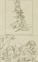 Picture 75 of 92 from Annales du musée et de l'école moderne des beaux-arts : recueil de gravures au trait, d'après les principaux ouvrages de peinture, sculpture, ou projets d'architecture, qui, chaque année, ont remporté le prix, soit aux écoles spéciales, soit aux concours nationaux : les productions des artistes en tous genres, qui, aux différentes expositions, ont été citées avec éloges : les morceaux les plus estimés ou inédits de la galerie de peinture : la suite complète de celle des antiques : édifices anciens et modernes, etc. (1800), leaf 263