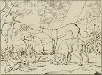 Picture 76 of 92 from Annales du musée et de l'école moderne des beaux-arts : recueil de gravures au trait, d'après les principaux ouvrages de peinture, sculpture, ou projets d'architecture, qui, chaque année, ont remporté le prix, soit aux écoles spéciales, soit aux concours nationaux : les productions des artistes en tous genres, qui, aux différentes expositions, ont été citées avec éloges : les morceaux les plus estimés ou inédits de la galerie de peinture : la suite complète de celle des antiques : édifices anciens et modernes, etc. (1800), leaf 267