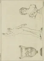 Picture 92 of 92 from Annales du musée et de l'école moderne des beaux-arts : recueil de gravures au trait, d'après les principaux ouvrages de peinture, sculpture, ou projets d'architecture, qui, chaque année, ont remporté le prix, soit aux écoles spéciales, soit aux concours nationaux : les productions des artistes en tous genres, qui, aux différentes expositions, ont été citées avec éloges : les morceaux les plus estimés ou inédits de la galerie de peinture : la suite complète de celle des antiques : édifices anciens et modernes, etc. (1800), leaf 295