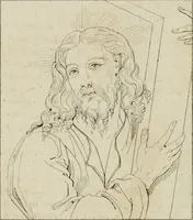 An illustration from Annales du musée et de l'école moderne des beaux-arts : recueil de gravures au trait, d'après les principaux ouvrages de peinture, sculpture, ou projets d'architecture, qui, chaque année, ont remporté le prix, soit aux écoles spéciales, soit aux concours nationaux : les productions des artistes en tous genres, qui, aux différentes expositions, ont été citées avec éloges : les morceaux les plus estimés ou inédits de la galerie de peinture : la suite complète de celle des antiques : édifices anciens et modernes, etc. (1800)