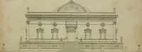 An illustration from Annales du Salon de Gand et de l'école moderne des Pays-Bas : recueil de morceaux choisis parmi les ouvrages de peinture, sculpture, architecture et gravure, esposés au musée en 1820, et d'autres nouvelles productions d l'art : gravés au trait, avec l'explication des sujets et une notice sur les artistes (1823)