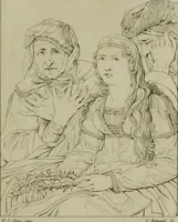 Picture 46 of 99 from Annales du Salon de Gand et de l'école moderne des Pays-Bas : recueil de morceaux choisis parmi les ouvrages de peinture, sculpture, architecture et gravure, esposés au musée en 1820, et d'autres nouvelles productions d l'art : gravés au trait, avec l'explication des sujets et une notice sur les artistes (1823), leaf 194