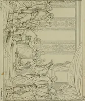 An illustration from Annales du Salon de Gand et de l'école moderne des Pays-Bas : recueil de morceaux choisis parmi les ouvrages de peinture, sculpture, architecture et gravure, esposés au musée en 1820, et d'autres nouvelles productions d l'art : gravés au trait, avec l'explication des sujets et une notice sur les artistes (1823)