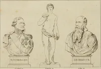 Picture 65 of 99 from Annales du Salon de Gand et de l'école moderne des Pays-Bas : recueil de morceaux choisis parmi les ouvrages de peinture, sculpture, architecture et gravure, esposés au musée en 1820, et d'autres nouvelles productions d l'art : gravés au trait, avec l'explication des sujets et une notice sur les artistes (1823), leaf 255