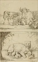 Picture 72 of 99 from Annales du Salon de Gand et de l'école moderne des Pays-Bas : recueil de morceaux choisis parmi les ouvrages de peinture, sculpture, architecture et gravure, esposés au musée en 1820, et d'autres nouvelles productions d l'art : gravés au trait, avec l'explication des sujets et une notice sur les artistes (1823), leaf 281