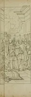 An illustration from Annales du Salon de Gand et de l'école moderne des Pays-Bas : recueil de morceaux choisis parmi les ouvrages de peinture, sculpture, architecture et gravure, esposés au musée en 1820, et d'autres nouvelles productions d l'art : gravés au trait, avec l'explication des sujets et une notice sur les artistes (1823)