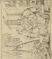 An illustration from Annales du Salon de Gand et de l'école moderne des Pays-Bas : recueil de morceaux choisis parmi les ouvrages de peinture, sculpture, architecture et gravure, esposés au musée en 1820, et d'autres nouvelles productions d l'art : gravés au trait, avec l'explication des sujets et une notice sur les artistes (1823)