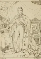 An illustration from Annales du Salon de Gand et de l'école moderne des Pays-Bas : recueil de morceaux choisis parmi les ouvrages de peinture, sculpture, architecture et gravure, esposés au musée en 1820, et d'autres nouvelles productions d l'art : gravés au trait, avec l'explication des sujets et une notice sur les artistes (1823)