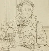 An illustration from Annales du Salon de Gand et de l'école moderne des Pays-Bas : recueil de morceaux choisis parmi les ouvrages de peinture, sculpture, architecture et gravure, esposés au musée en 1820, et d'autres nouvelles productions d l'art : gravés au trait, avec l'explication des sujets et une notice sur les artistes (1823)