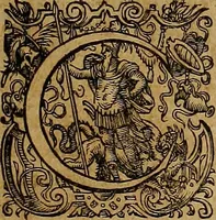 An illustration from Annales ecclesiastici : ex XII. Tomis Cæsaris Baronii S.R.E. presb. cardinalis, bibliothecarii apostolici, in epitomen redacti (1623)