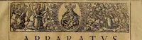An illustration from Annales ecclesiastici : ex XII. Tomis Cæsaris Baronii S.R.E. presb. cardinalis, bibliothecarii apostolici, in epitomen redacti (1623)