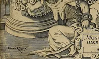 An illustration from Annales ecclesiastici : ex XII. Tomis Cæsaris Baronii S.R.E. presb. cardinalis, bibliothecarii apostolici, in epitomen redacti (1623)