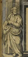 An illustration from Annales ecclesiastici : ex XII. Tomis Cæsaris Baronii S.R.E. presb. cardinalis, bibliothecarii apostolici, in epitomen redacti (1623)