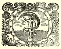 An illustration from Annali di Alessandria, ouero, Le cose accadute in essa città nel suo e circonuicino territorio dall'anno dell'origine sua sino al M.DC.LIX. : i fatti memorabili de' suoi cittadini : alcuni auuenimenti notabili altroue occorsi nell'istesso tempo : et vn breue trattato delle terre, che alla fabrica dell'istessa città concorsero : con due tauole ... (1666)