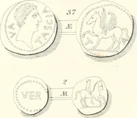 An illustration from Annals of the coinage of Great Britain and its dependencies : from the earliest period of authentic history to the reign of Victoria (1840)
